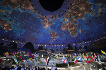 Christie projektorer wow deltagare på Expo 2020 Dubai